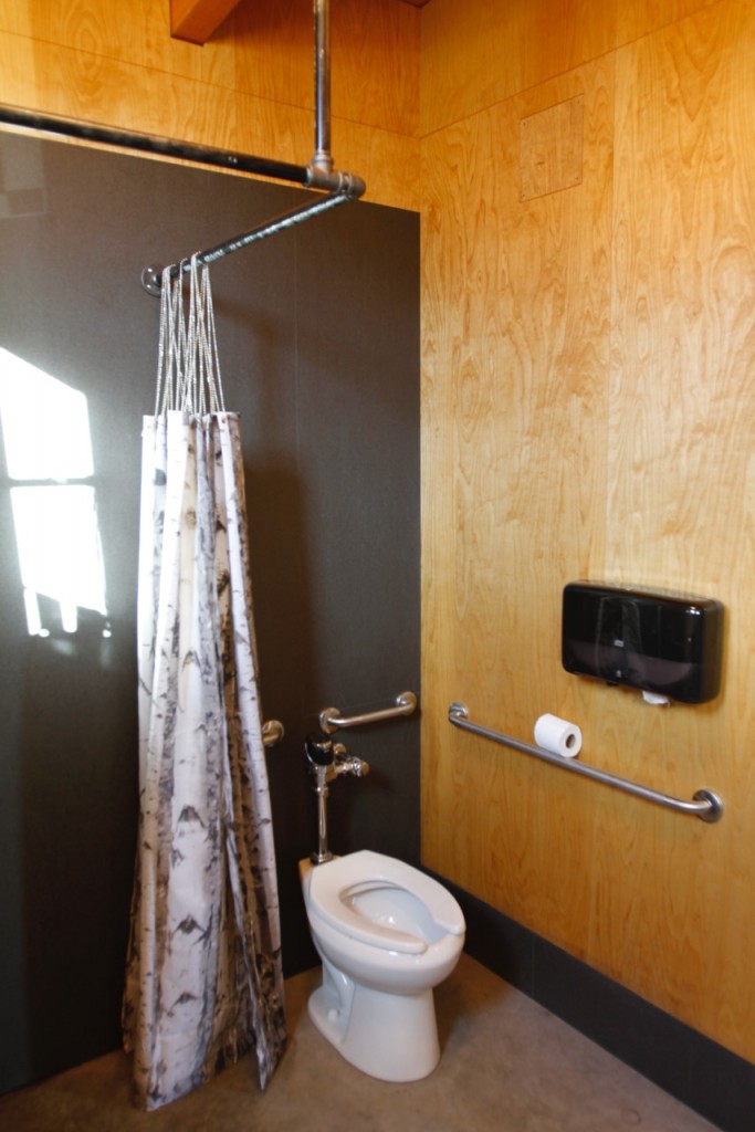 Fernie RV Resort washrrom shower