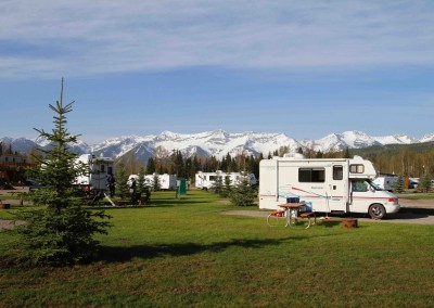 Lizard Range campers Fernie