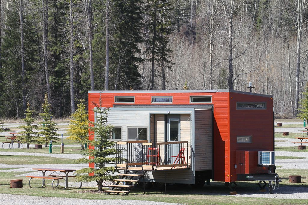 Tiny Home Glamping in Fernie Fernie RV Resort