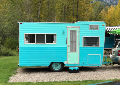 Sisters vintage trailer