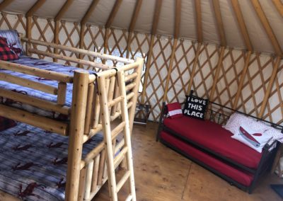 Fernie yurt beds