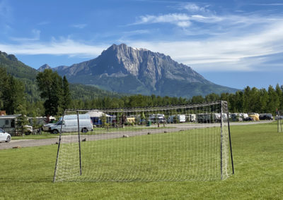 soccer net Mt hosmer