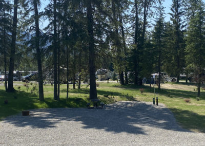 Fernie RV resort new riverside site