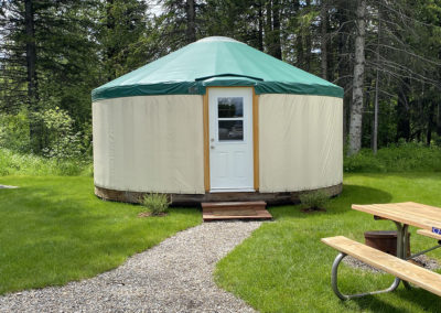 Summer yurt LR