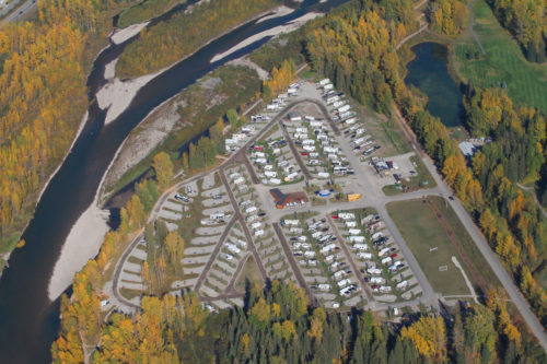 Fernie Rv Resort Aerial Fernie Rv Resort