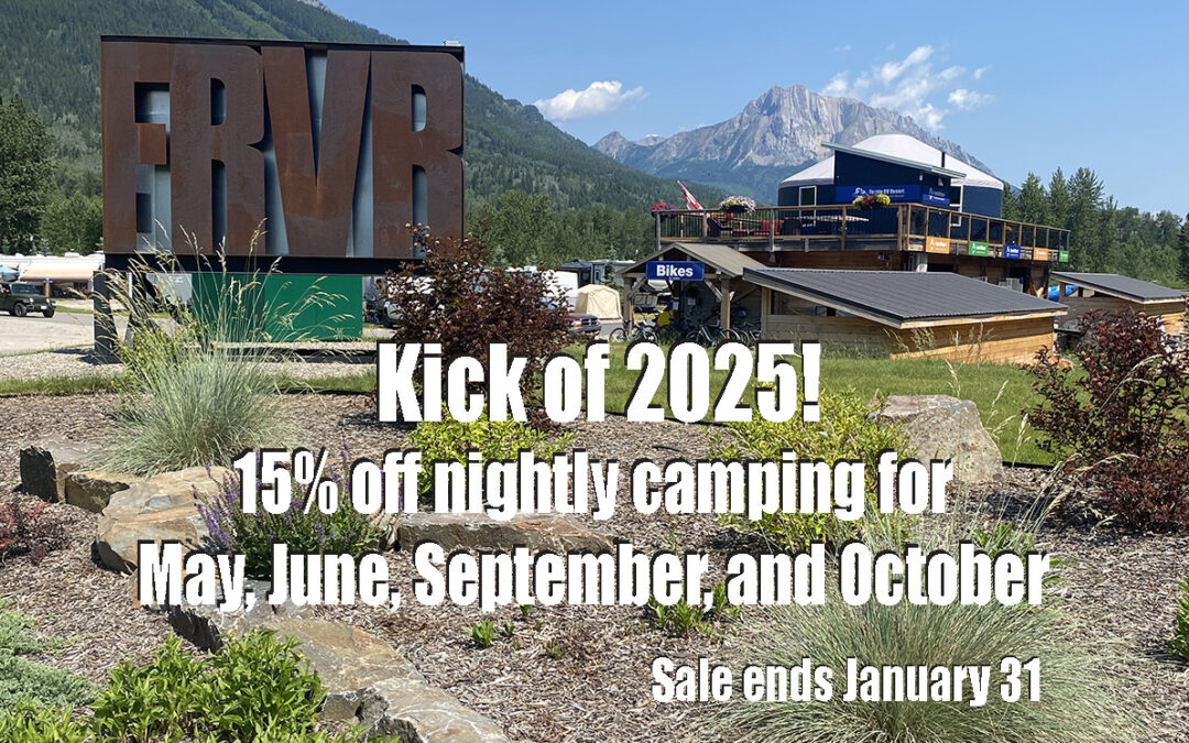 Kick Off 2025 with Savings at Fernie RV Resort